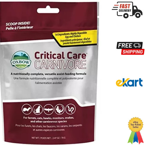 Oxbow critical care - critical, carnivore